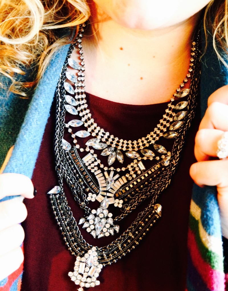 Curls and Contours, Statement Necklace