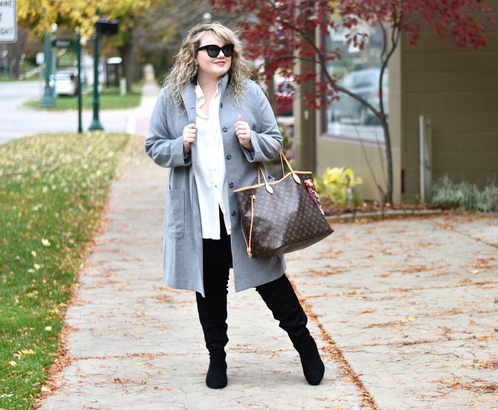 Outerwear with J.Jill Style, in this post I am sharing my style tip on how to curate a perfect closet of coats and outerwear.