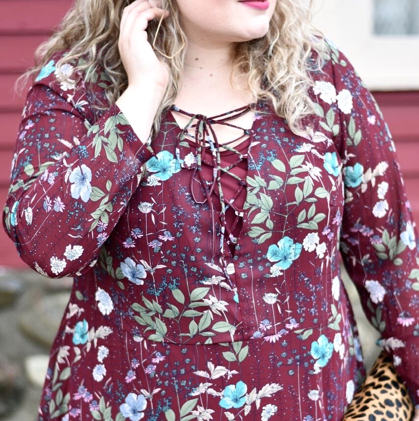 Thanksgiving with Loralette. Loralette has adorable options this holiday season for curvy babes. This post I feature a dressed up/down Thanksgiving outfit. 