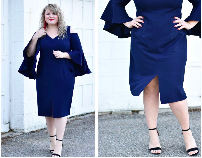 In this post I am sharing a dress from the Maggy London curve line "London Times Curve". Maggy London is a brand that specializes in femininity. 