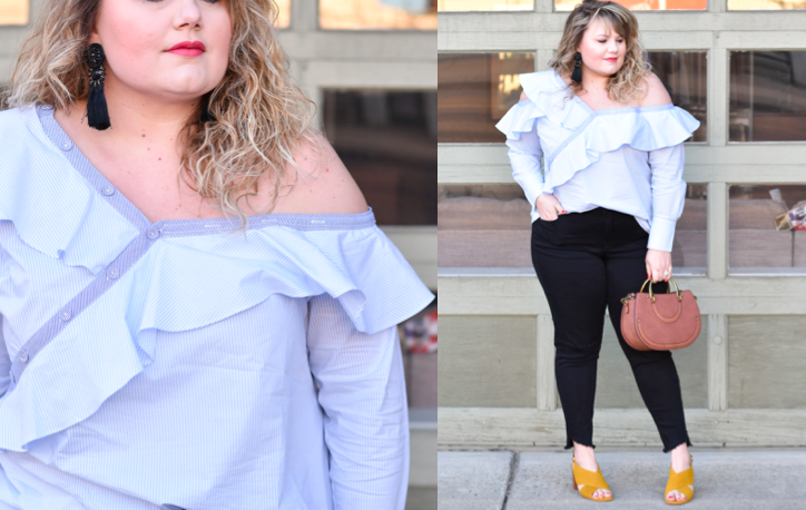 Spring Style with Novi Town Center. Sharing a trendy spring look that I picked up at Novi Town Center. I challenged myself to pick up a new complete outfit while shopping in store at Novi Town Center.
