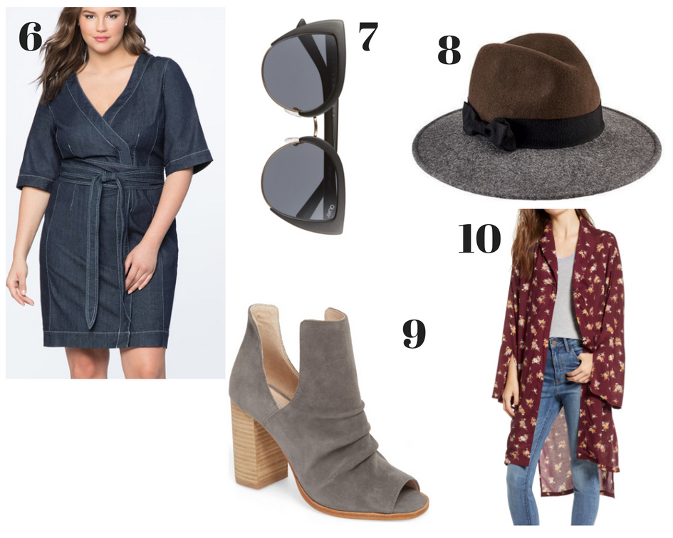 10 Transitional Pieces to shop now. In this post I am sharing how I dress for fall in August AND some fun trends that are emerging for the season! 