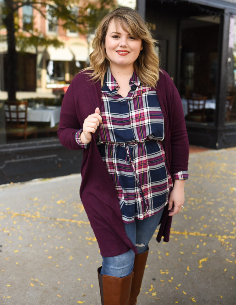 Lane Bryant Nursing Friendly Tops. Sharing the Fall tops and sweaters that are perfect for the plus size nursing mother at Lane Bryant. 