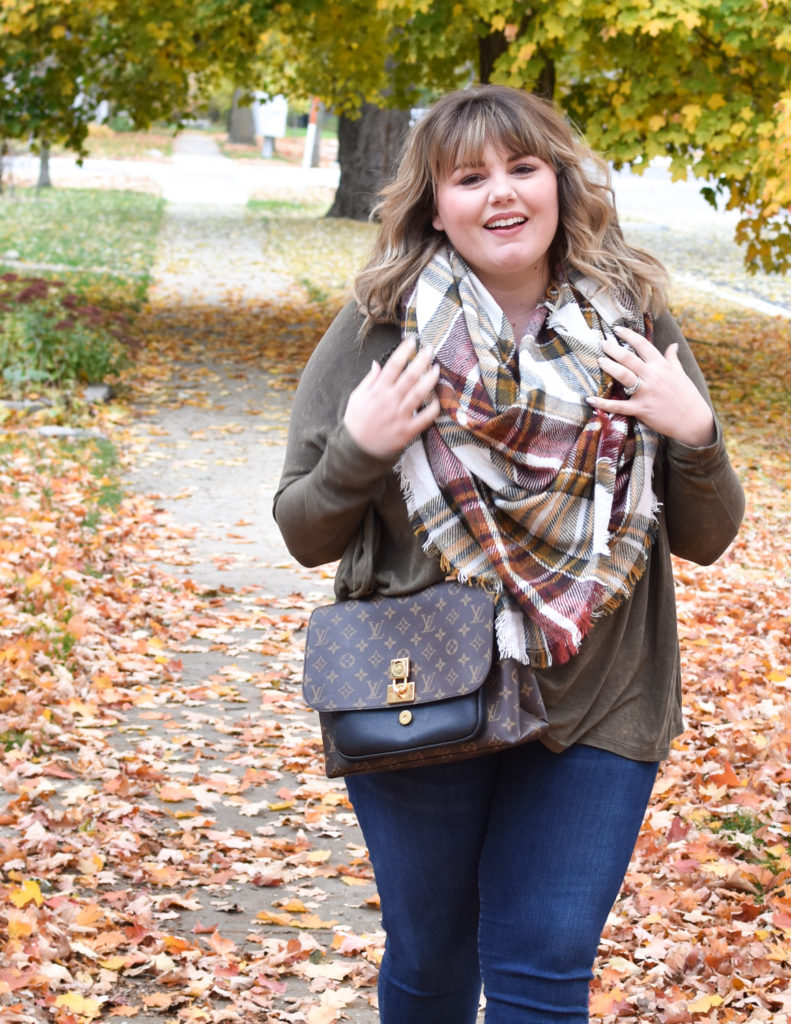 Casual Fall and Winter Outfits. This post shares great plus size denim options that are perfect for fall and winter wear. Shop here & through LIKEtoKNOW.it.