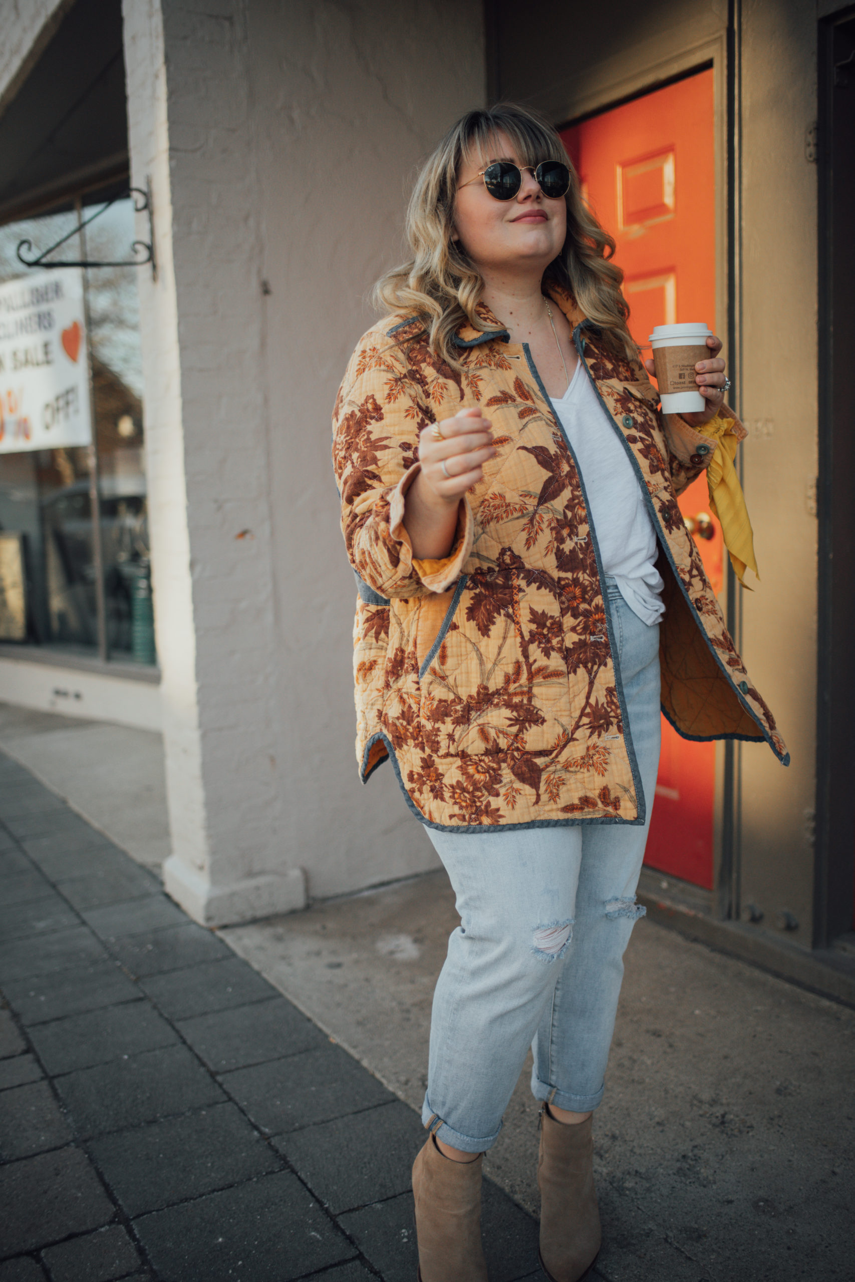 Sharing a roundup of Boho Spring Jackets from plus size retailers. Spring means lighter layers and getting outside more, boho chic style. 