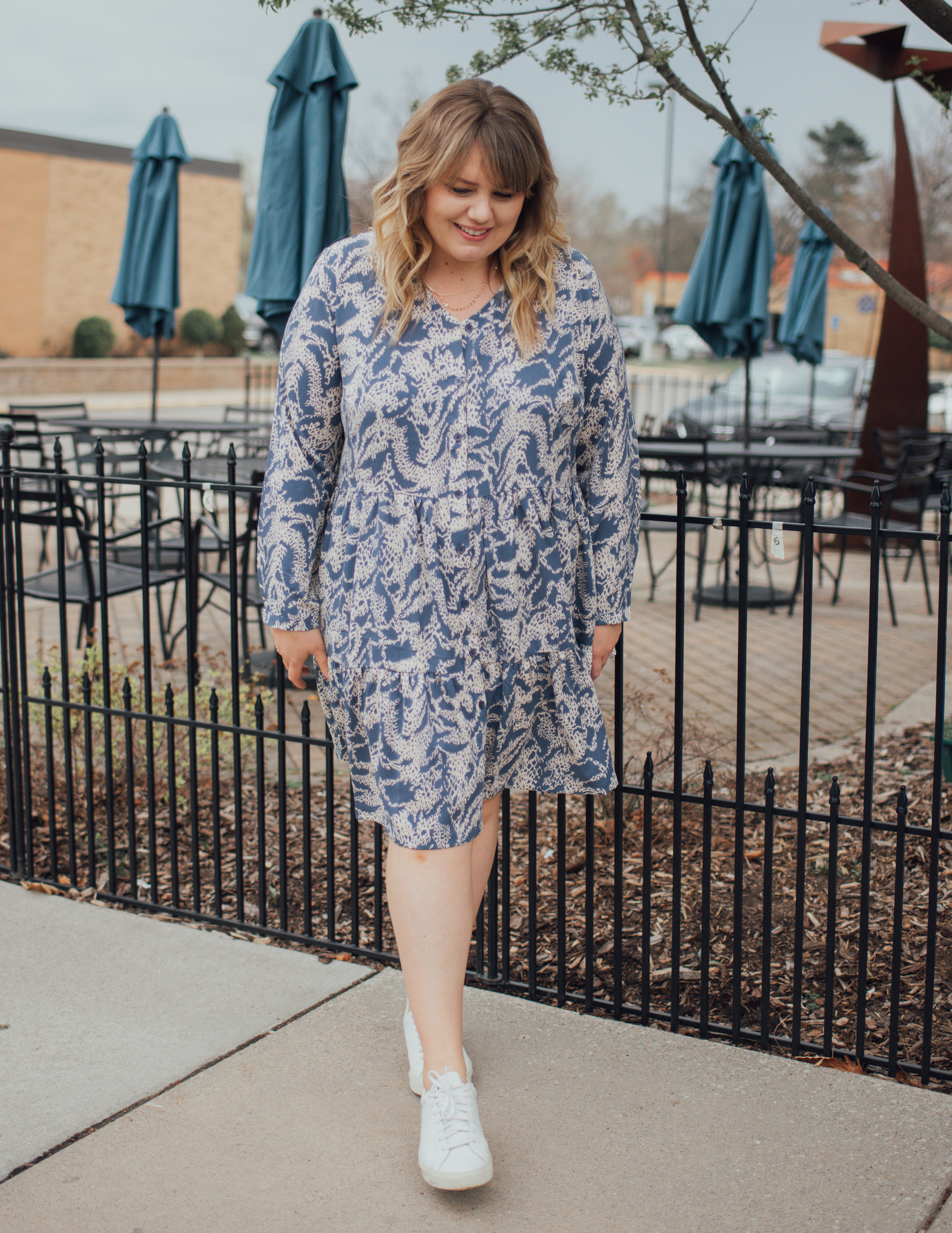 Spring Swing Dress To Love. Sharing some spring and summer swing dresses! A swing dress has with waist that flows away from the body
