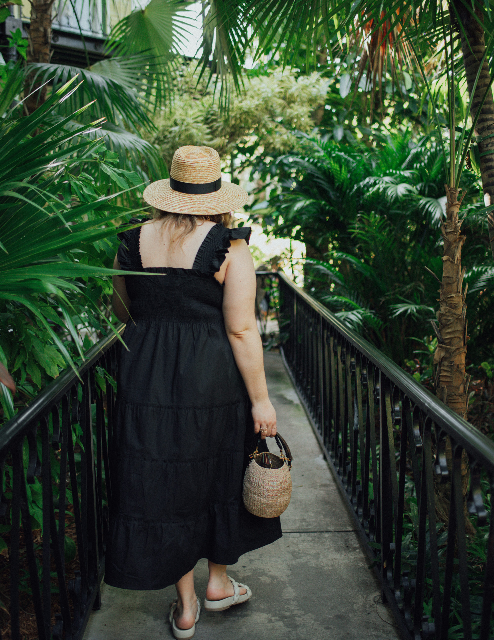 Sharing a plus size Hill House nap dress review, and how I styled my nap dress for a day out on vacation. The Ellie nap dress comes in XS-2XL