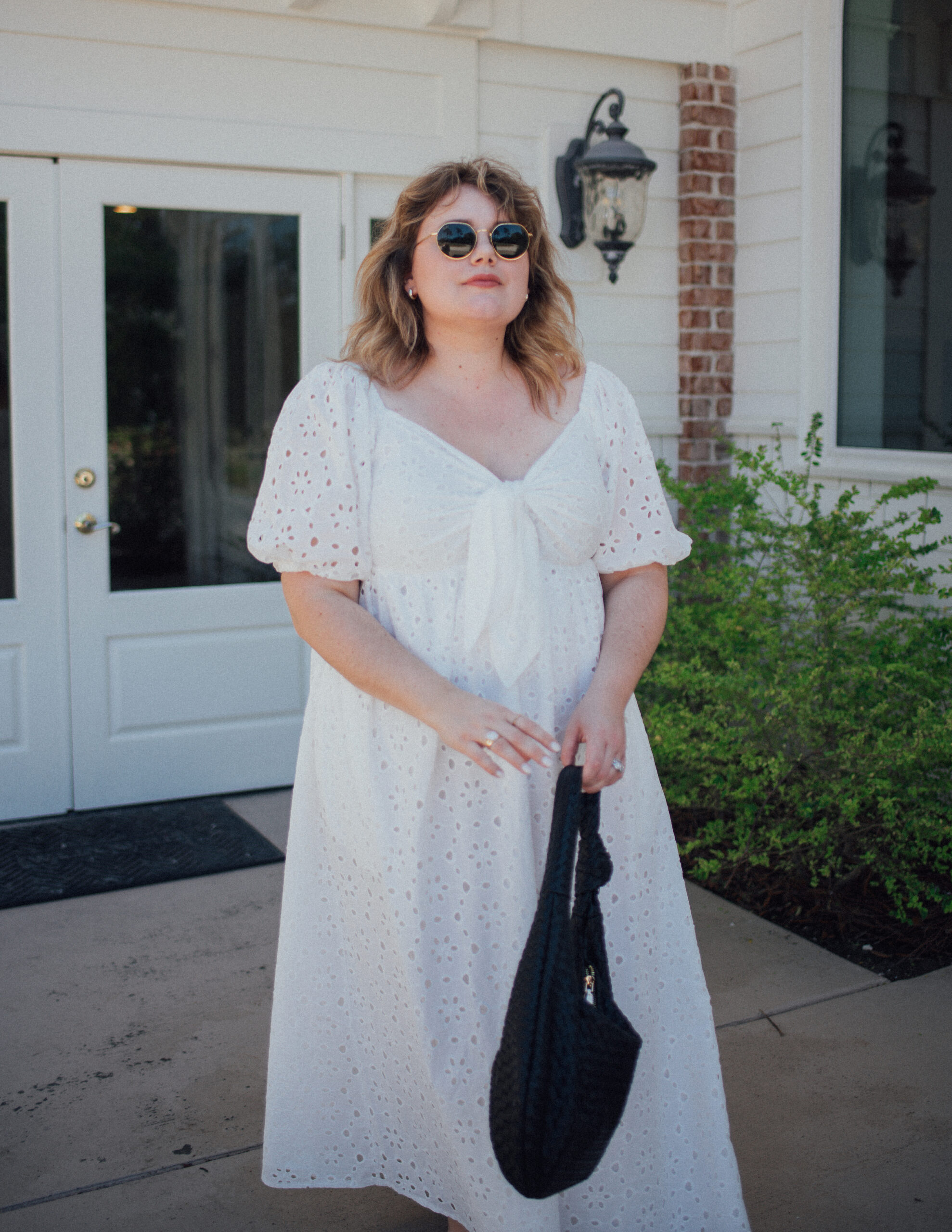 Sharing some plus size eyelet pieces for spring and summer! The eyelet is a classic style of fabric that is light and breezy!  